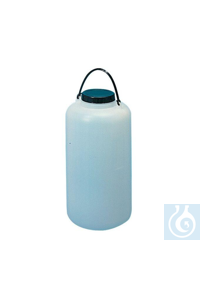 Economy Vorratsflasche HDPE 5 L, Ø160 x H 280, Öffnung 88 mm, Farbe: natur Economy Vorratsflasche...